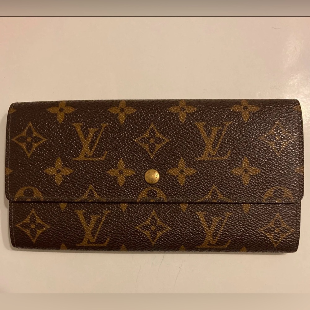 Louis Vuitton Monogram Portefeiulle Sarah Long Bifold Wallet - Picture 11 of 13